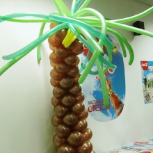 Пальма из шаров