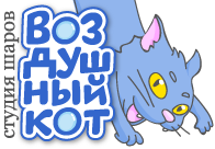 Логотип Воздушный кот